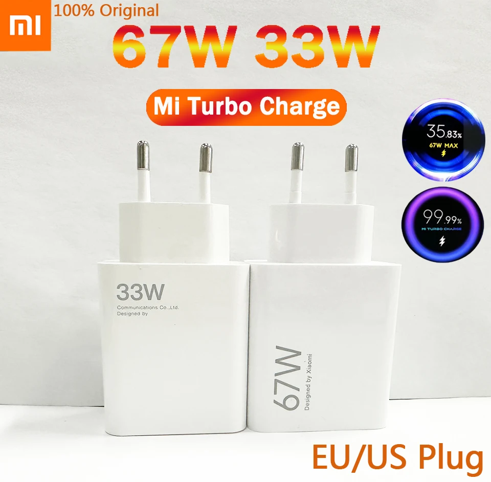 Xiaomi Fast Charger 33w Turbo Charge  Xiaomi Turbo Charger 33w Us -  Charger 33w Fast - Aliexpress