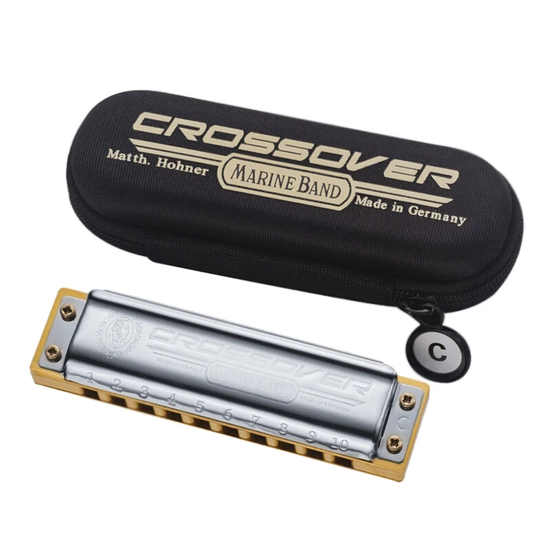 Hohner Harmonica Marine Band Crossover Diatonic Blues Harp Professional