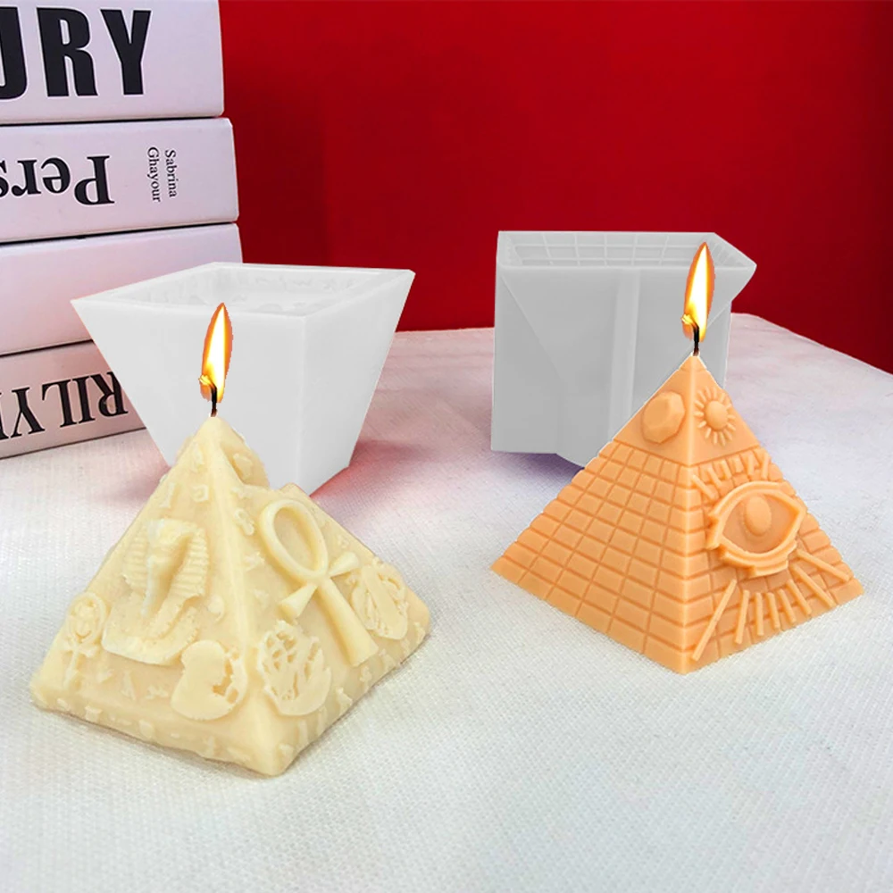 Pyramid Candle Making Molds Wedding Candle Molds for Candle Making Cone  Candle molds Wax Molds for