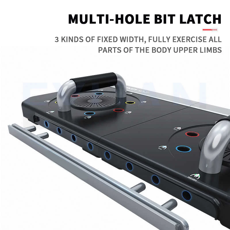 Push Up Stand Fitness Equipment For Home Men's Chest Muscle Training H-shaped Multifunctional Push Up Board Multi Angle Exercise