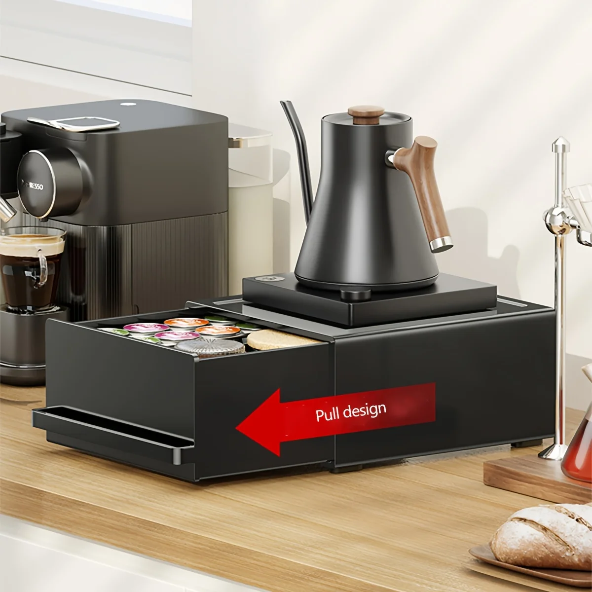Coffee Capsule Storage Rack