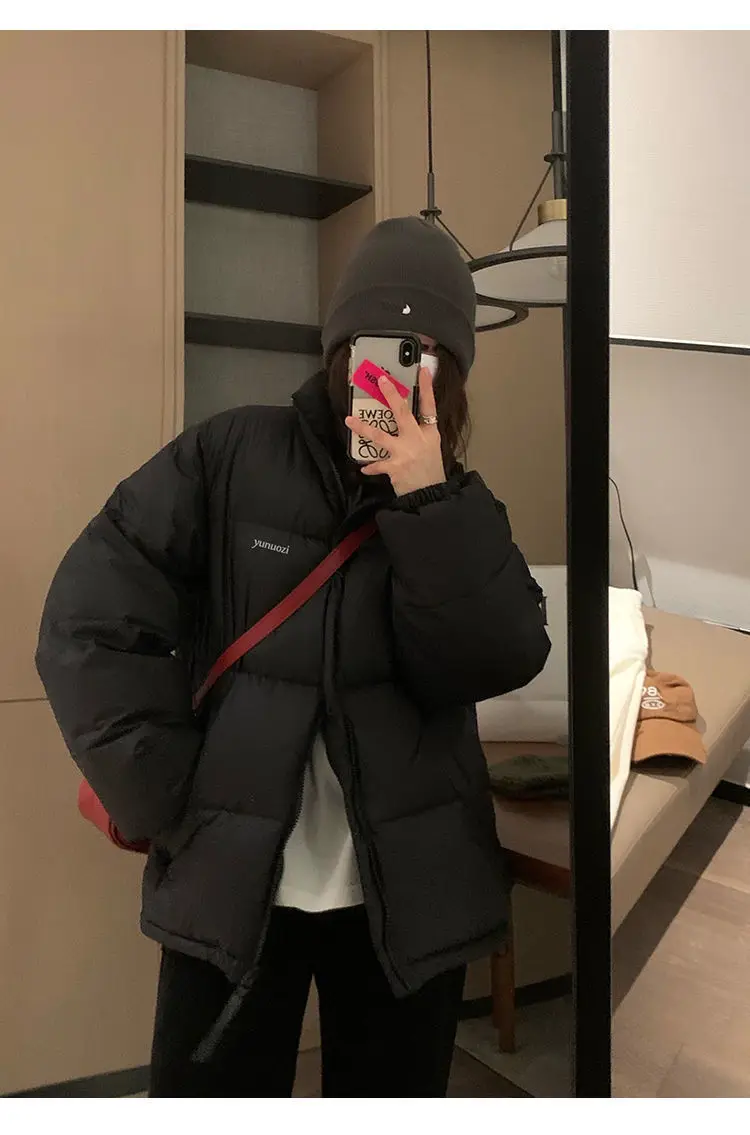 Frauen Winter Stepp Jacke Frauen Warm Verdicken Gepolsterte Unten Jacke Weibliche Lose Plus Größe Koreanische Frauen Puffer Parka_voghion.com