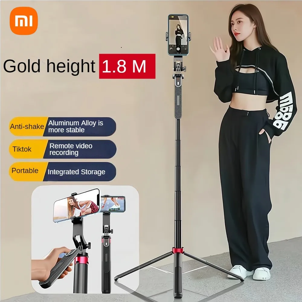 Xiaomi Selfie Stick Alloy Desktop Camera Quadrupod Stand USB Charging