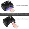 64W UV LED Nail Dryer Salon Nail Lamp 32LEDs for Curing All Gel Nail Polish With Automatic Sensor for Manicure Pedicure 100-240V 3