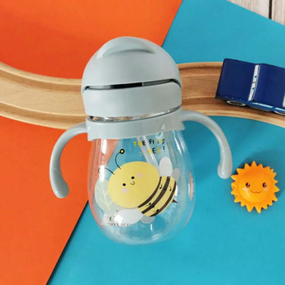 Kids Cartoon Straw Bottle 6
