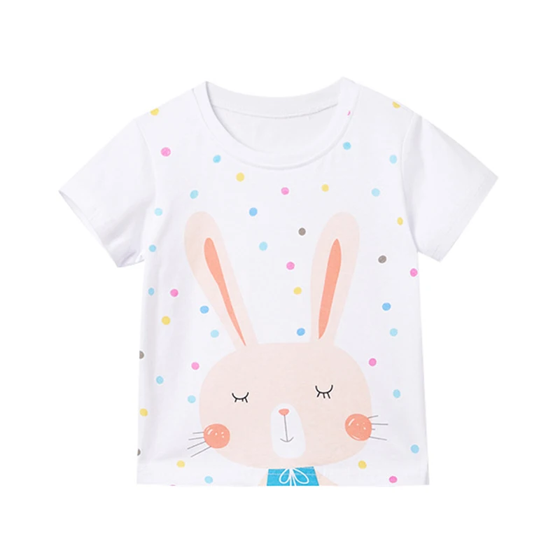 t shirt printing children's	 Cute Kids Cartoon T Shirt 2-8 Years Baby Girl Clothes Cotton Tshirt For Girls Children Summer Short Sleeve Tops Infant Clothing t-shirt in kid	