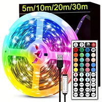 RGB Led Strip Lights with Remote Control Luces Led Room Light USB Flexible Ribbon for Room Decoration TV Backlight Diode Tape 1