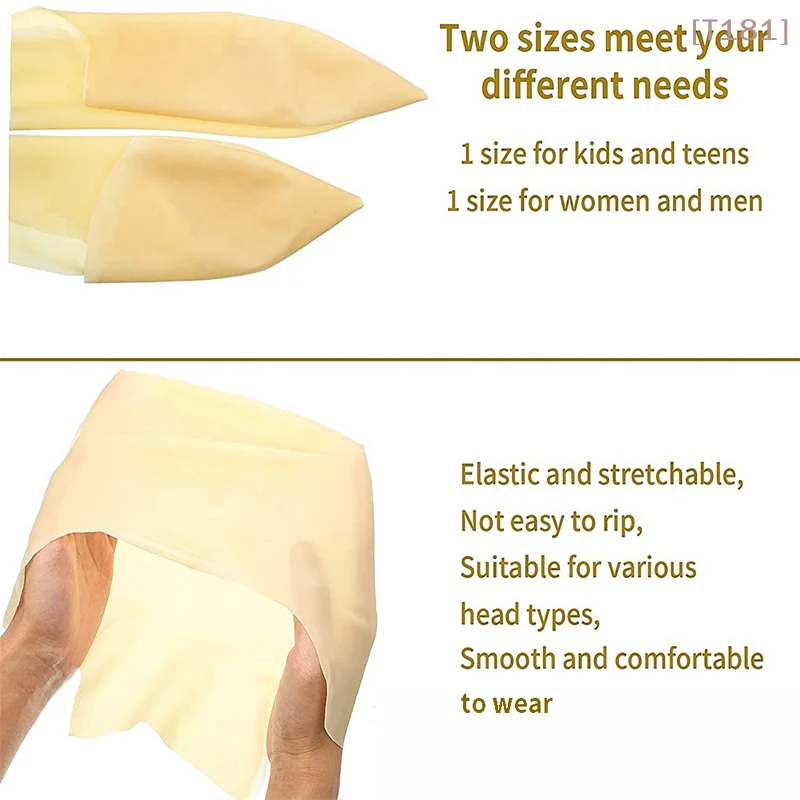 재미있는 라텍스 가발, 남녀공용 팬시 필름 파티 가발 모자, 라텍스 마스크 모자..