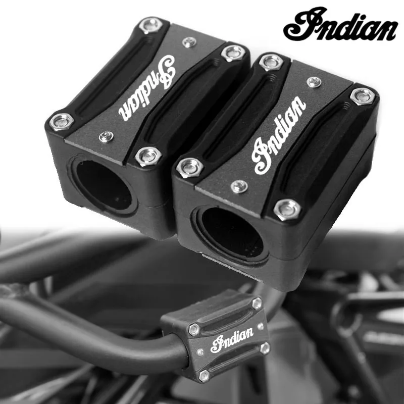 Per Indian Ftr 1200 S Ftr1200 Carbon / Rally Chief Vintage Scout Moto Crash Bar Protezione Paraurti Decorativo Guard Block