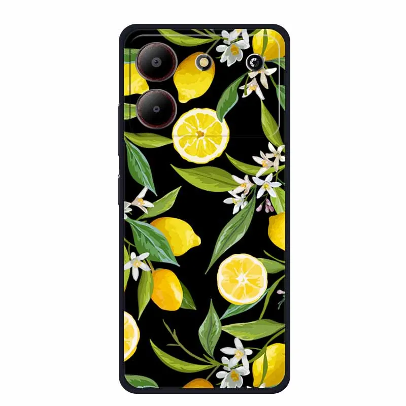 Cute Cartoon Cat Black Silicone Soft Phone Case - Stylish Protective Back Cover