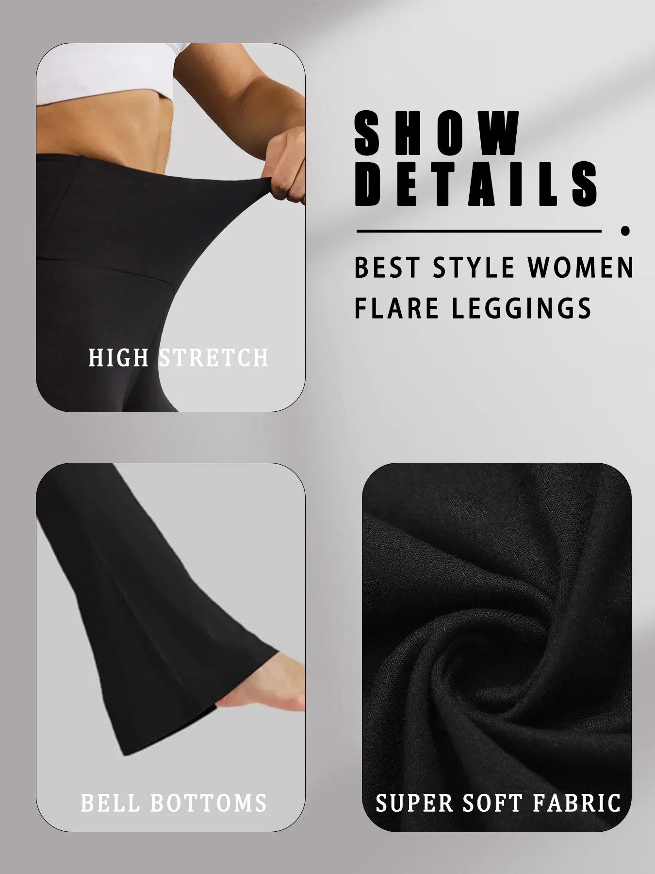Women's Super Soft Flare Pants 3