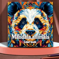 Mandala Animal Drawing Pad Creative Imagination and Realistic Doodles Adult Picture Book 1