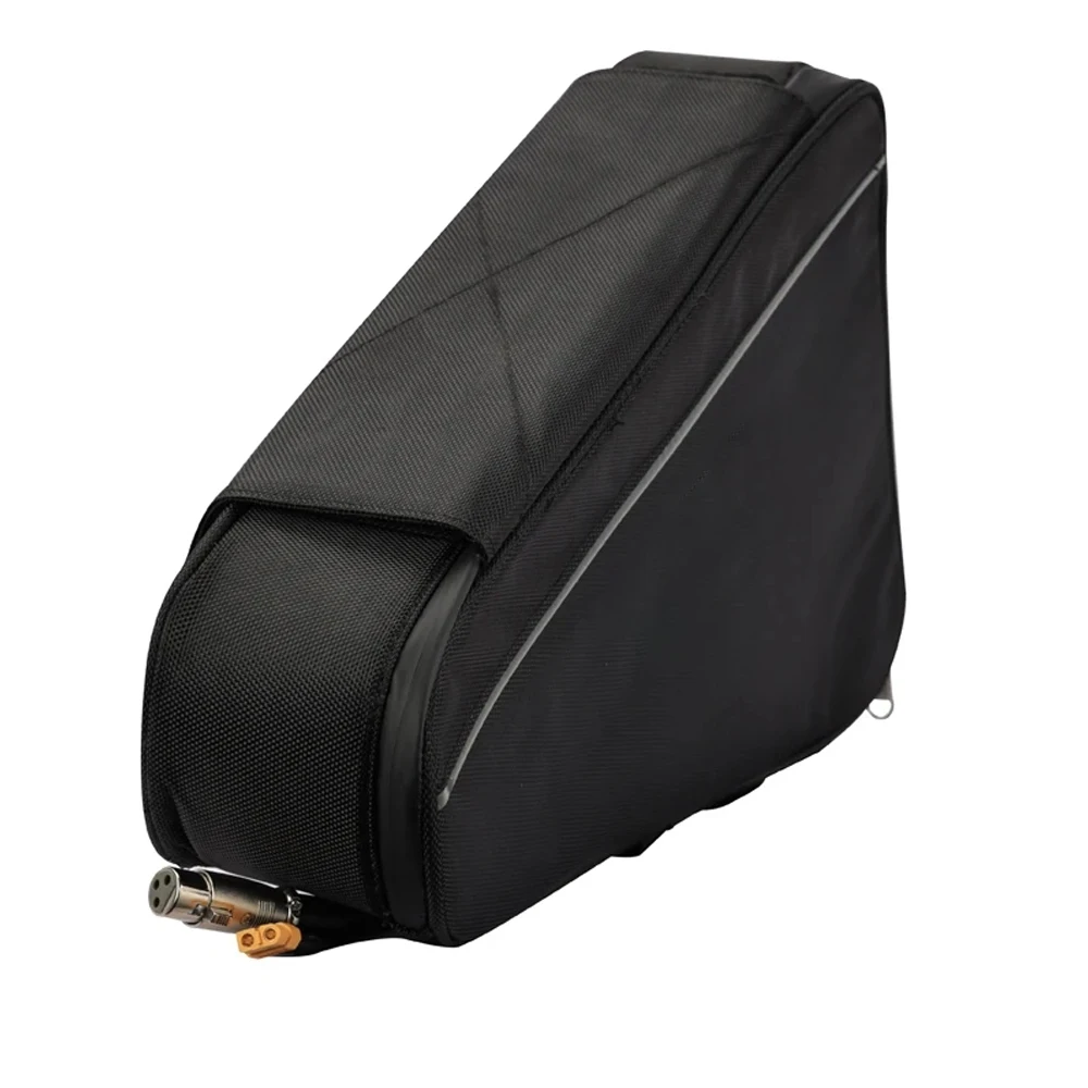 Battery bag for electric bicycle 36v 48v 60v 72v e-bike triangular bags for bicycle box maximum load 126 cells
