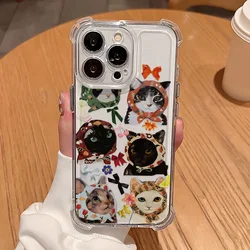 Vibrant Cat Design Phone Case - Colorful and Stylish Cover - Samsung A03 4G (TMSJ - SJ302051421)