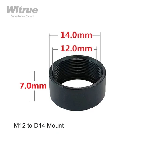 Witrue-M12 to D14 어댑터 링, CCTV 액세서리 2