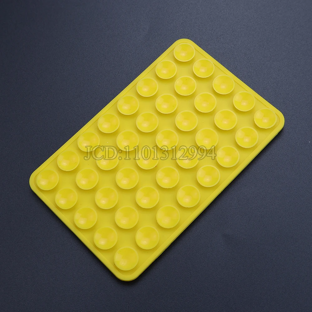 Dual-Sided Suction Cup Phone Stand - Silicone Sticky Hands-Free Holder