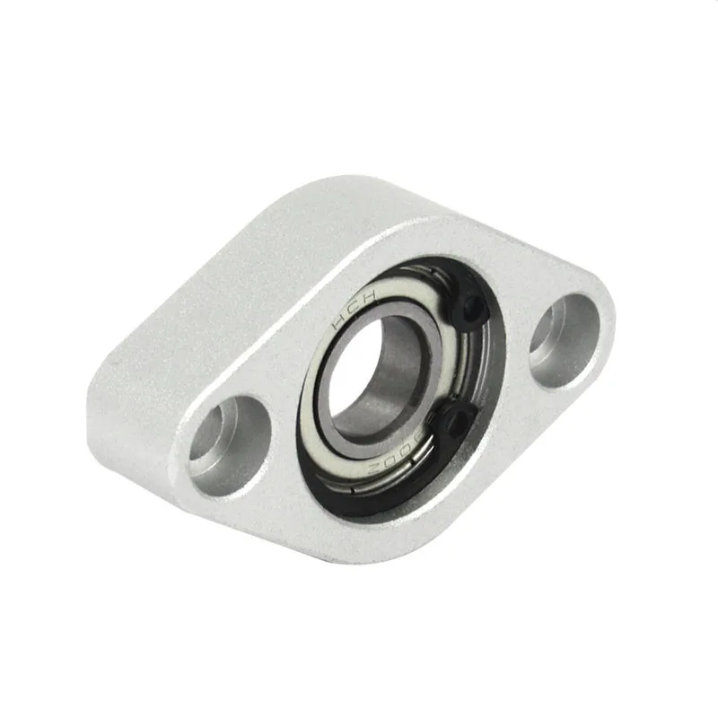 Rhombus Bearings with Housings Economy Model Cast Space Saving Single Bearings Optical Axis Fixed Support Diameter 6-30mm vertical bearing parts,shaft supports