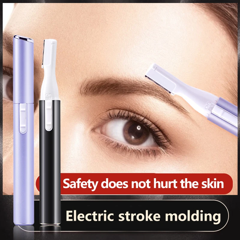 Eyebrow trimmer electric multifunction washable ladies mens eyebrow trimmer razor do not hurt skin baby