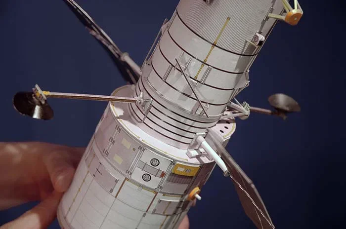 1/48 With Built-in Version Hubble Space Telescope 38cm 3D Paper Model DIY Student Science Handwork