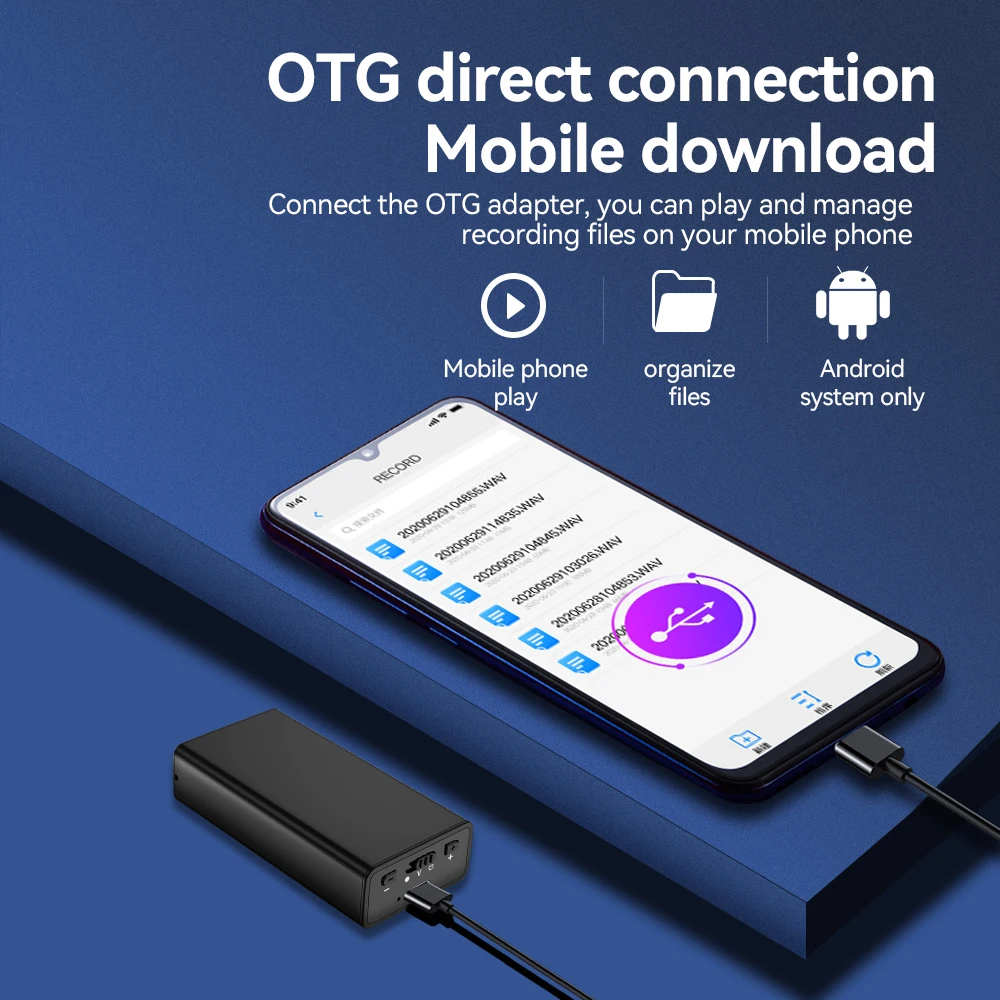 Ikona baterije na zaslonu snimača