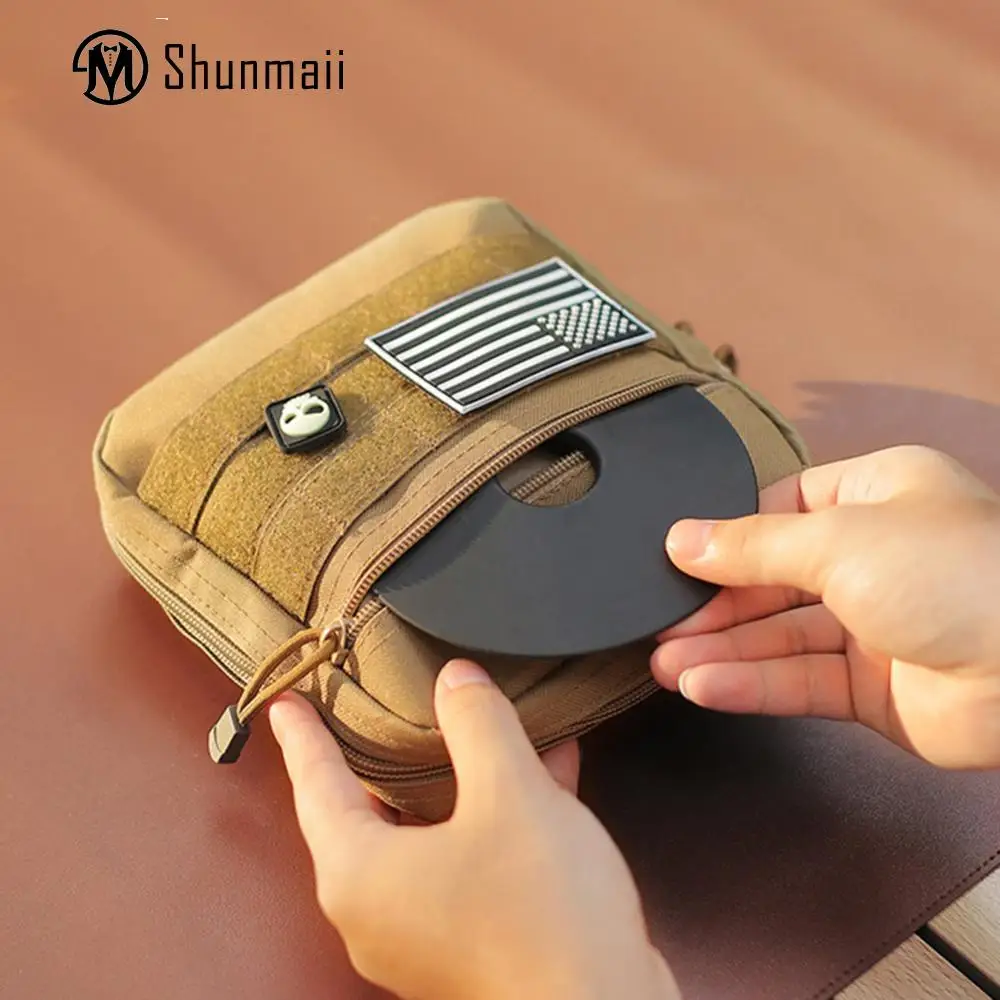 Tent Lamp Accessories Organizer Adjustable Elastic Belt Medical First Aid Kit Pouch EDC Utility Pouch for Goalzero/M3/ML4/ZN