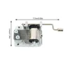 Merry Christmas Mini Music Box Movement Random Color Hand DIY Mechanism Gifts for Children You Are My Sunshine Little Star 6
