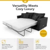 Sofa Bed Mattress Full Size 4-inch Cold Gel Memory Foam Mattress for Folding Sofas and Sofa Beds,72"L X 53"W X 4"Th 2