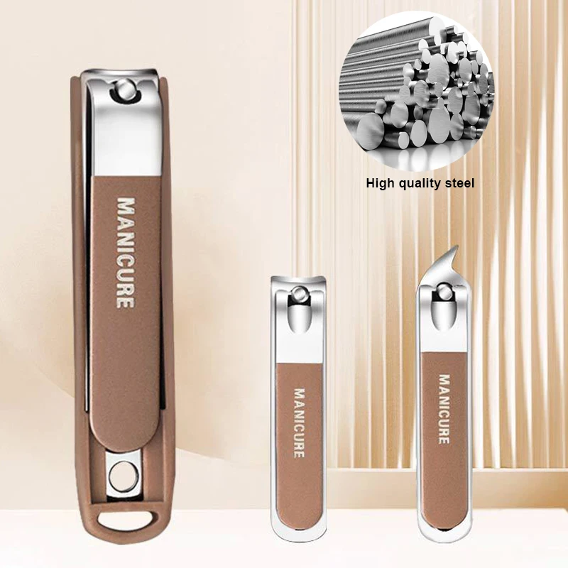 Nail Clipper Set Home Nail Clipper Ear Scoop Manicure Tool Splashproof travel kit 6 in 1 6 PCS
