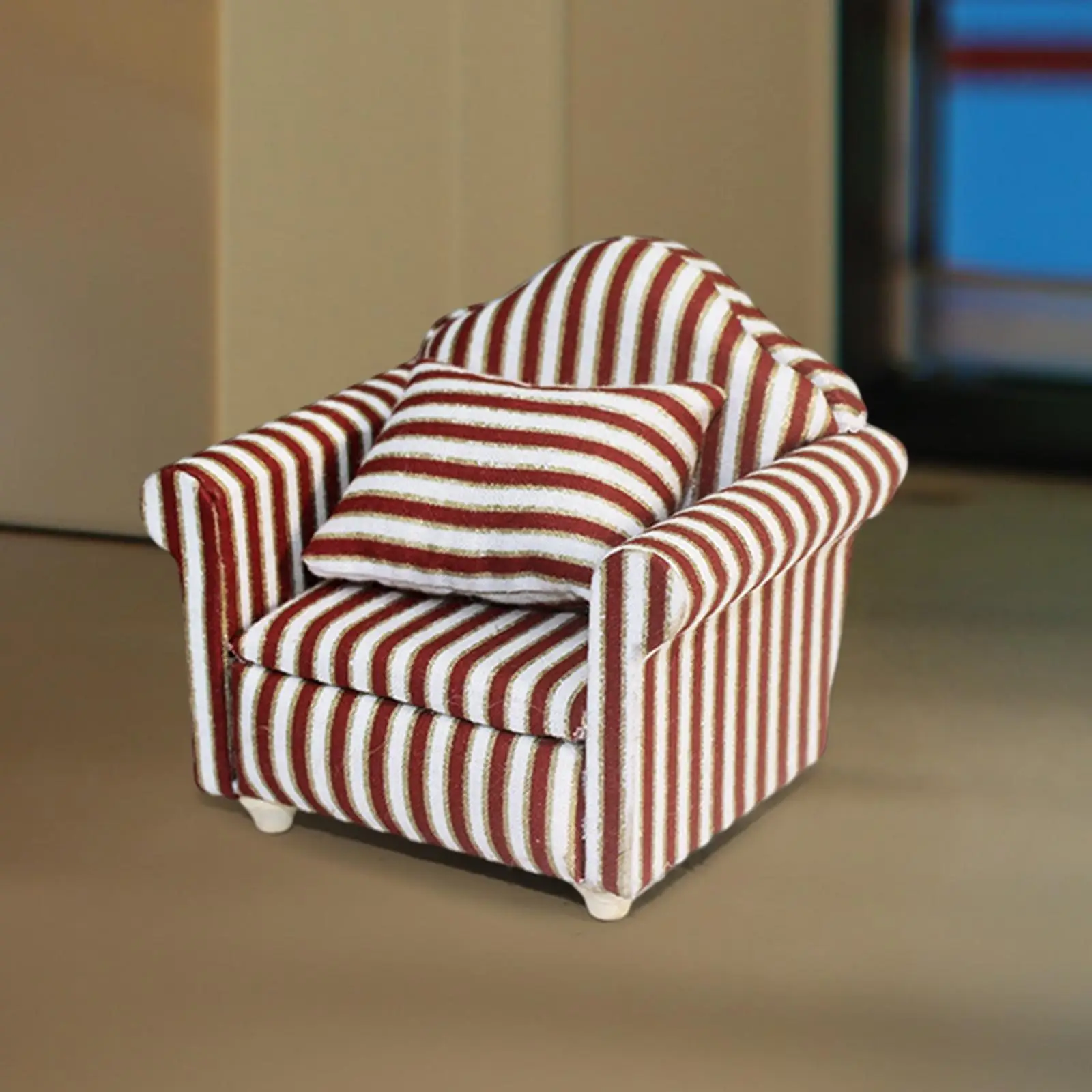 Miniature Sofa for Dollhouse, Dollhouse Living Room Funiture,