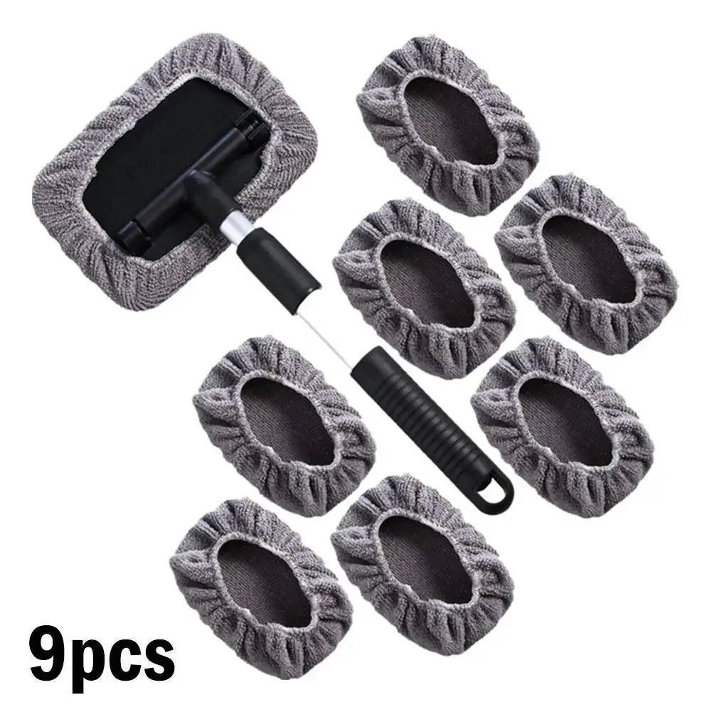

Window Cleaning Brush Telescopic Rod Car Windshield Clean Multi-functional Car Wiper Cleaner Glass Auto Accessories