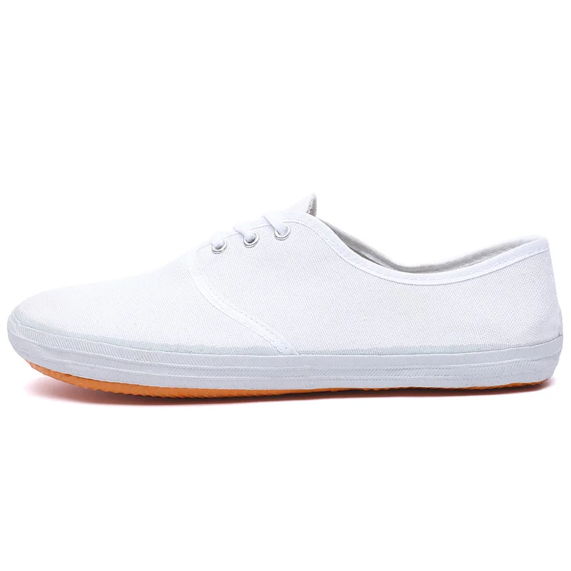 Classic Cheap Canvas Shoes Men Women Casual Flat Shoes Breathable Loafers Espadrilles White Canvas Sneakers Men Vulcanized Shoes 4