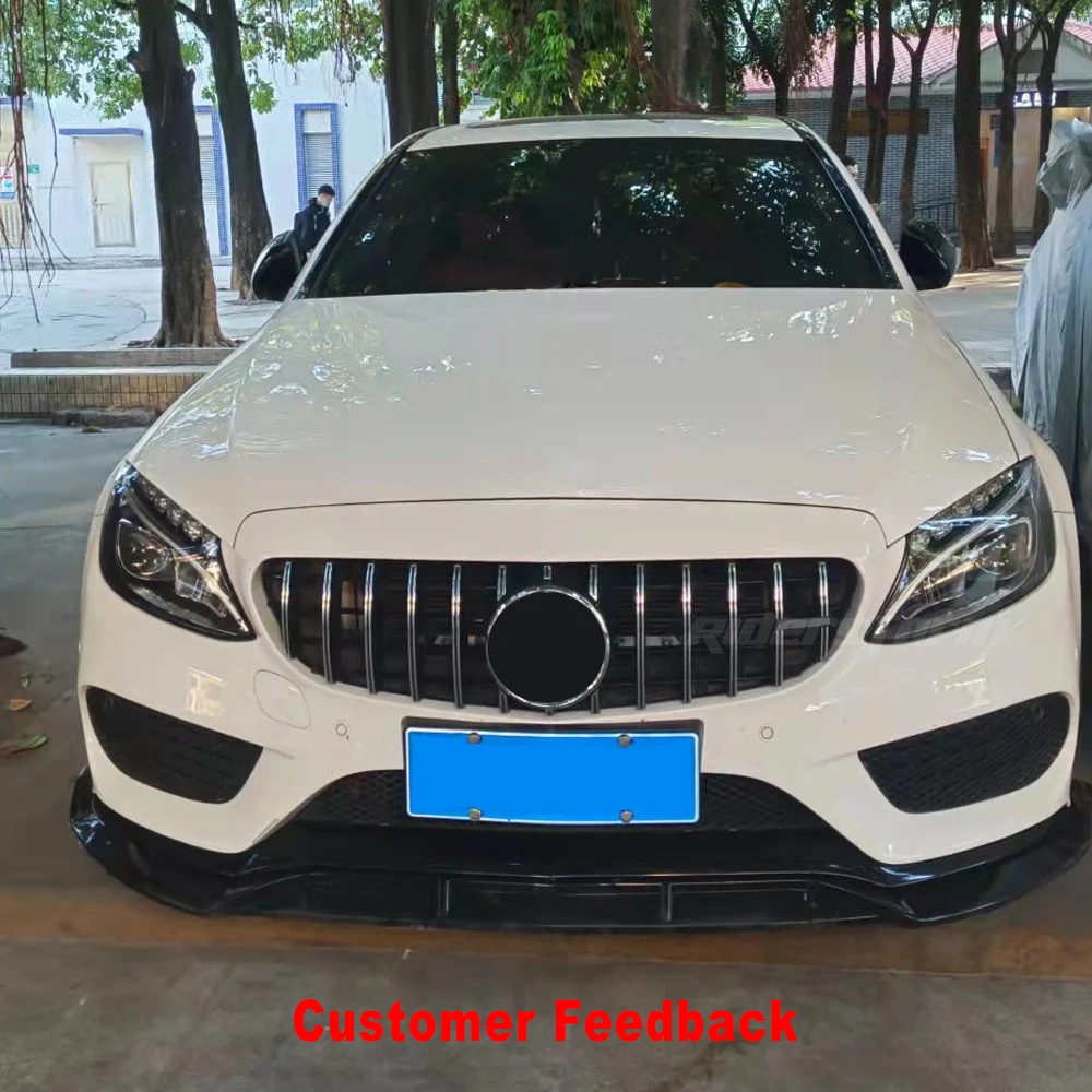 2015-y GT Grill For mercedez bens C Class w205 Gt Front grill GTR Grill for c205 c180 c200 c250 c300 c43 front racing grill