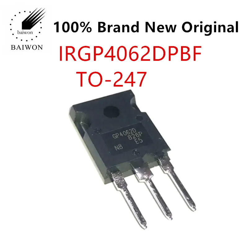 

100% Original IC Chips IRGP4062DPBF IRGP4062D GP4062D TO-247 Field-Effect Transistor