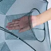 24/20/16/12/10/8/6/4 Holes Portable Fishing Net Shrimp Cage Nylon Foldable Fish Trap Folding Outdoor Automatic Collapsible 5