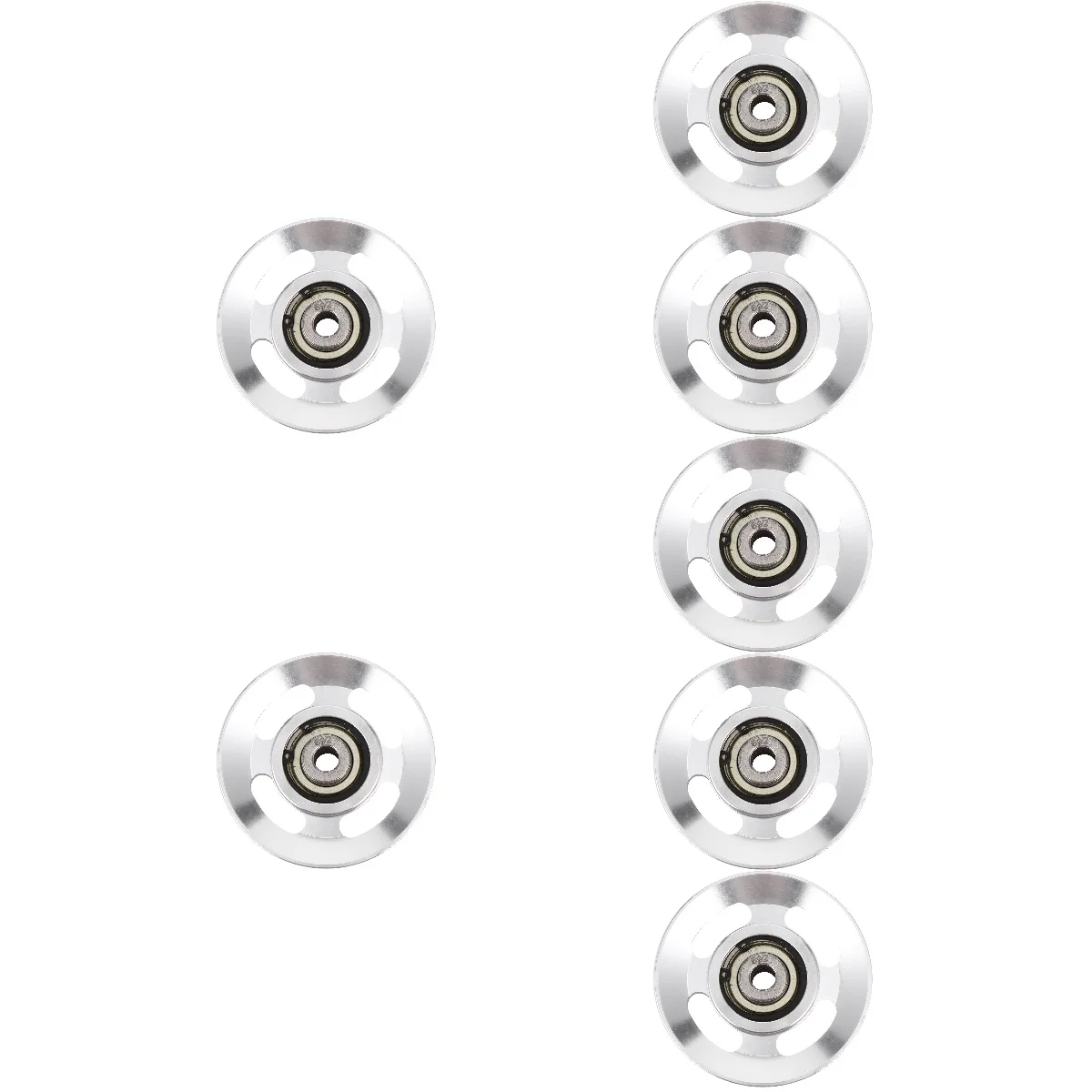 

7pcs Aluminum Alloy Pulley Wheel Heavy Duty Pulley Gym Equipment Accessories
