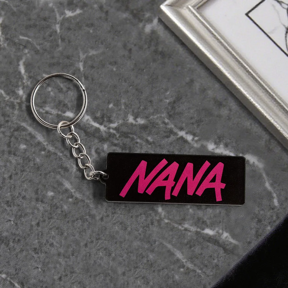 Nana Anime Character Keychain Oosaki Nana Double-Sided Acrylic Key