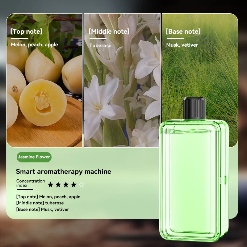 Portable Aromatherapy Oil Diffuser with 5-Speed Settings and Digital Display