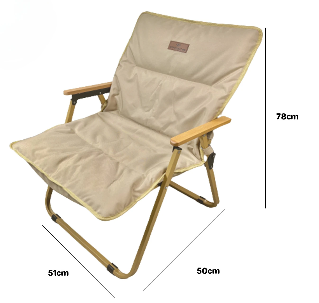 Outdoor Folding Chairs Cushions Sofas Detachable Washable Special Chair Covers Autumn Winter Thickened Warm Camping Equipment