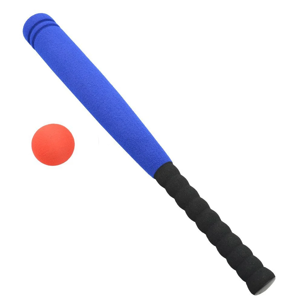 

Kids Baseball Bat with Ball Children Outdoor Baseball Kit Game Toy (Blue, Random Ball Color)