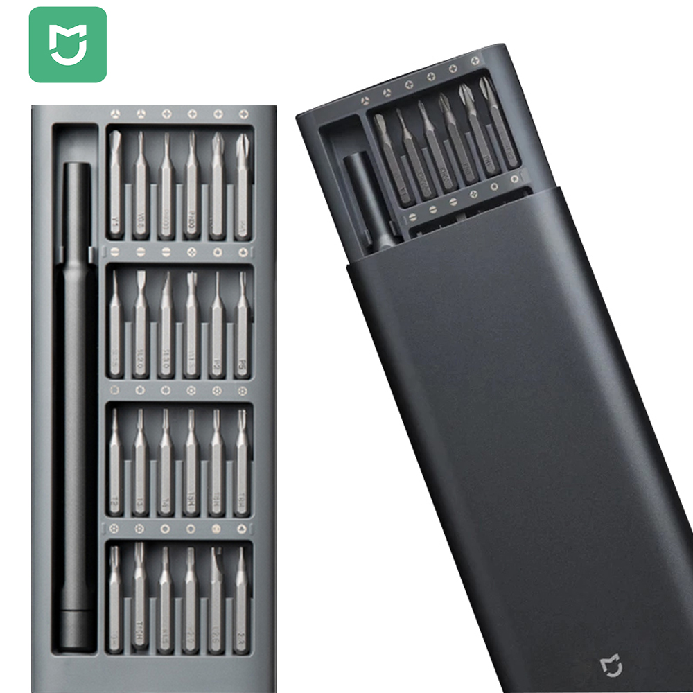 New Original Xiaomi Mijia Precision Screwdriver Set with 24PCS Screw Head Manual Tool Multifunction Equipment Phone PC Repair