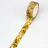 2024 NEW 1PC 10M Decor Hand painted hive with flowers and bees Washi Tape for Scrapbooking Diary Masking Tape Stationery 1