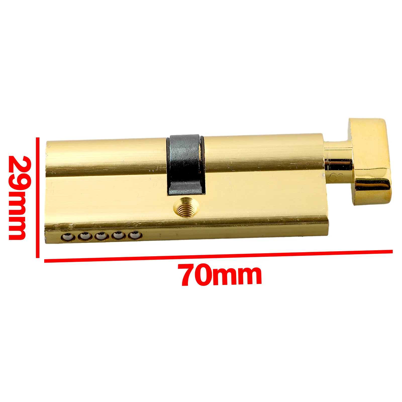 Description Picture 4 of item70 Lock Cylinder With 3 Keys Wooden Door Lock Cylinder Anti-Theft Entrance Alloy Door Lock Indoor Door Lock Lengthened Core