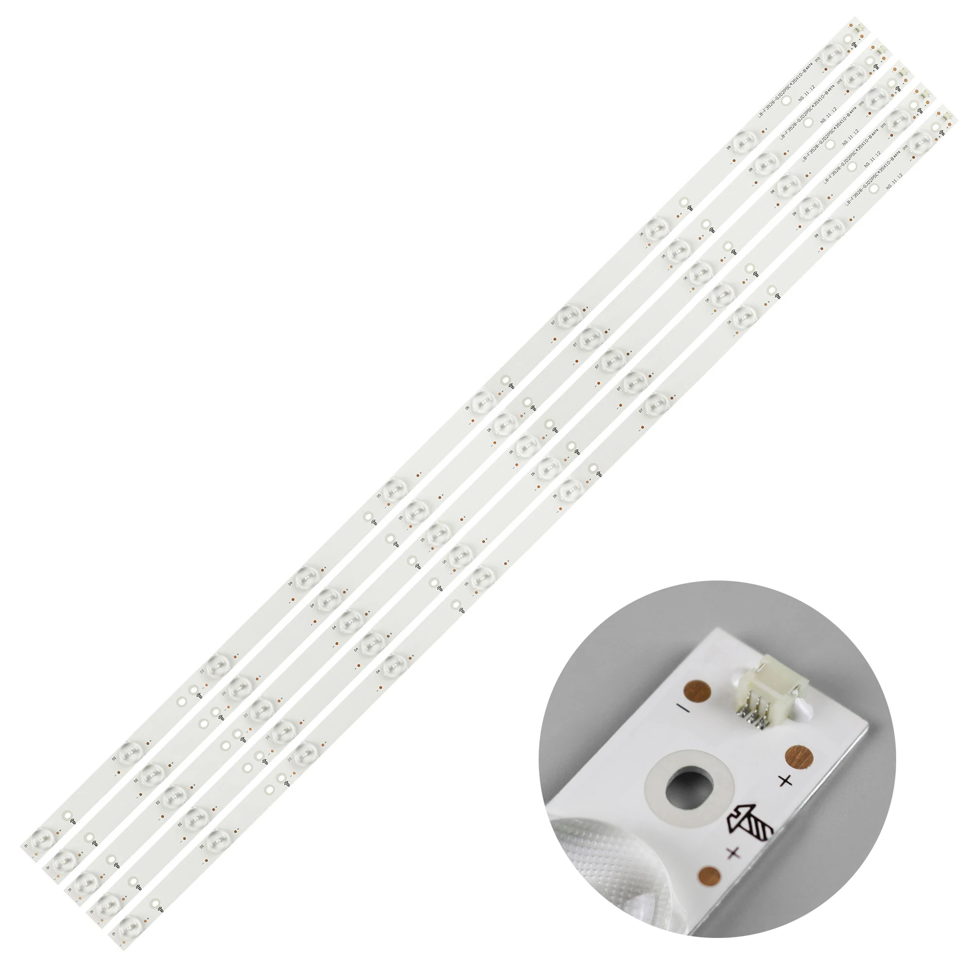10set LED Ʈ Ʈ 10  ʸ 43pfg5000 43PFG5100 Aoc Le43d1452 Le43s5760 Le43d1442 le43s5970 LE43S5977 43pfg510 2/77
