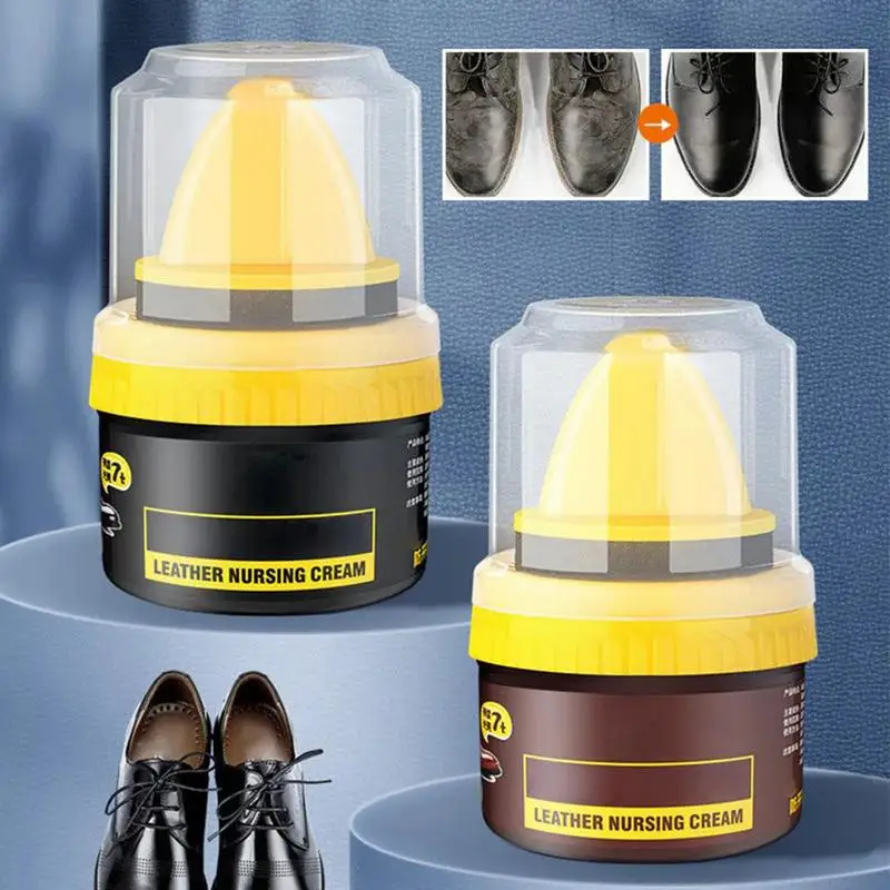 50ml Leather Repair Cream Liquid Shoe Polish Brightening Nursing Cream Nursing Shoes Leather Cleaner Repairing