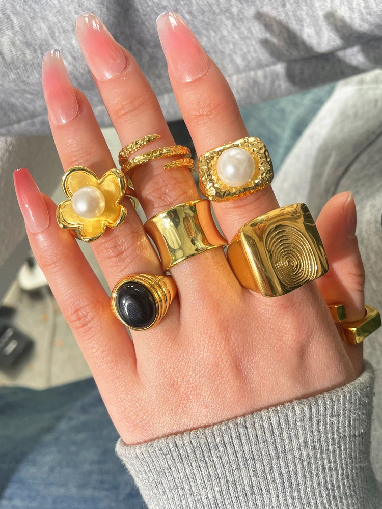 Vintage Rings Women | Big Fashion Ring | Handmade Rings | Big Ring Women |  Crystals Ring - Big - Aliexpress