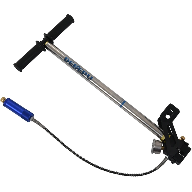 DEDEPU Pcp Pump 4 Four Stages Stage High Pressure Hand Pump Operated Air Pump 30Mpa 4500Psi Hpa Tank Hunting Car Bike Air Rechar