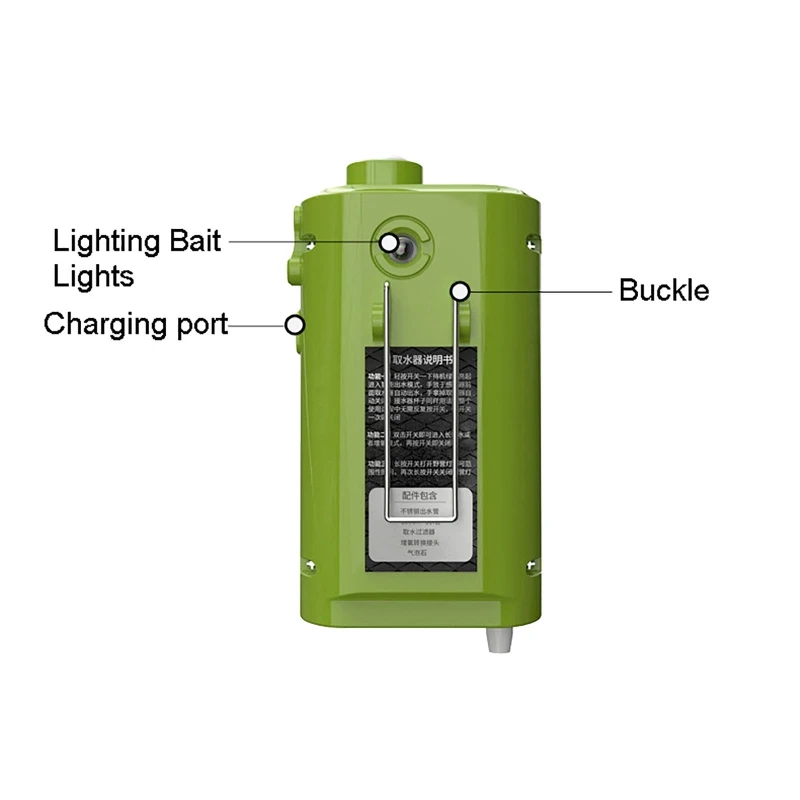 3 in 1 Outdoor Fishing Oxygenation Air Pump USB Intelligent Sensor Water Oxygen Pump Portable Smart Induction LED Light water pump,aquarium air pump,fish tank oxygen pump,aquarium water pump,fish tank pump,aquarium led light