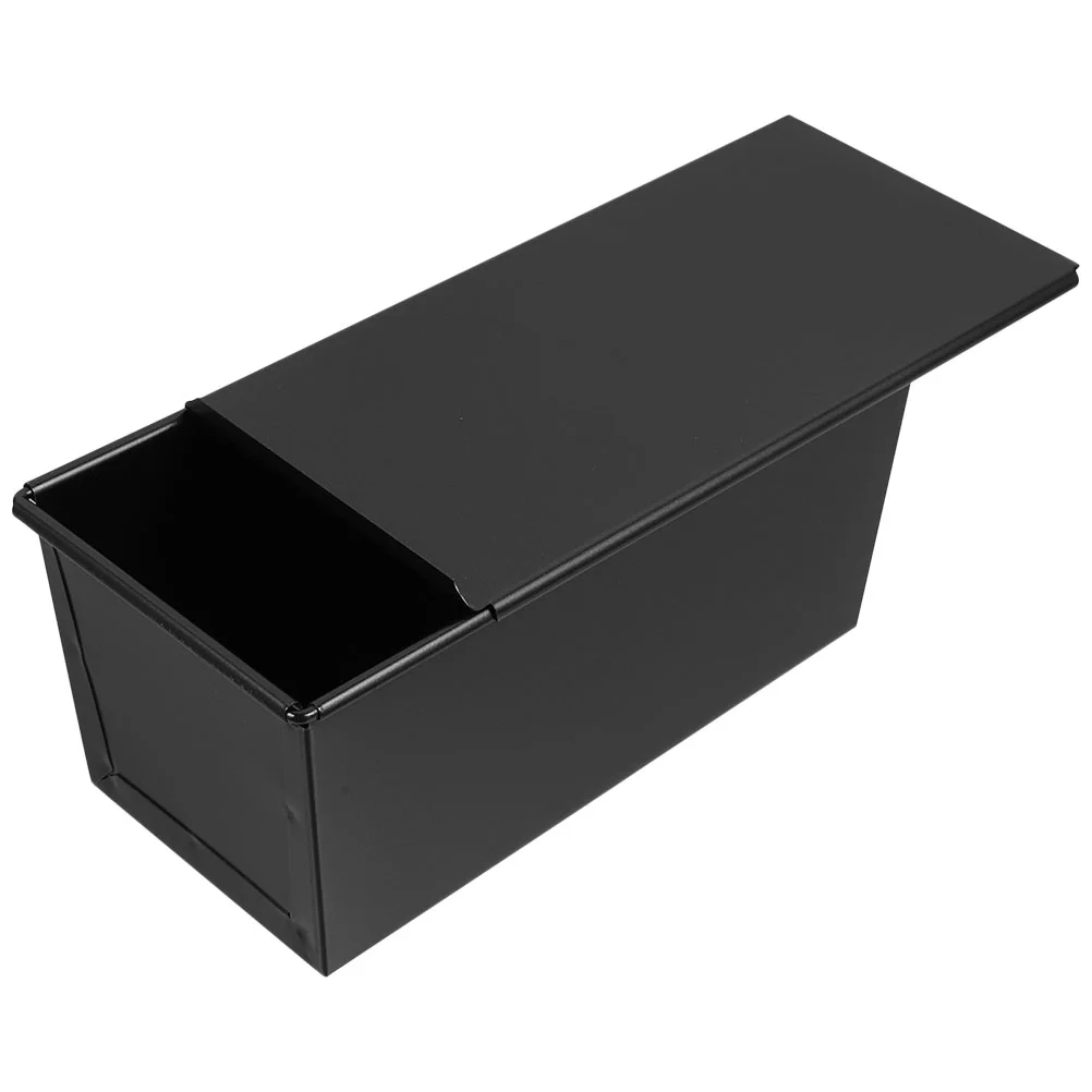 

Loaf Pan Baking Bread Pan Toast Baking Mold Non-Stick Cake Pan Mini Toast Mold Lidded Loaf Baking Mold Kitchen Baking Tools