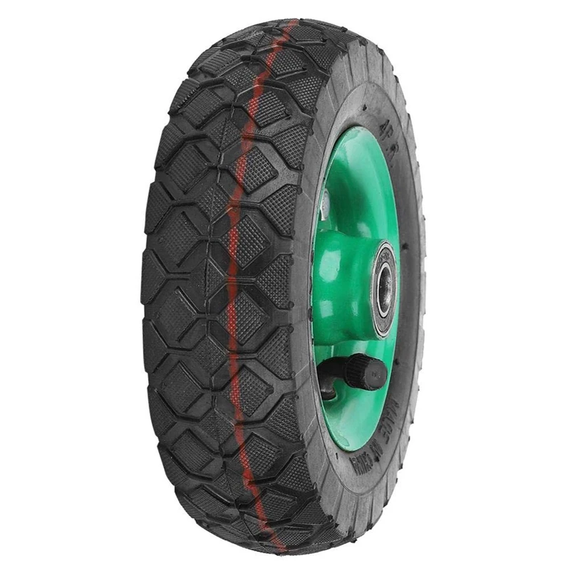 

3X Inflatable Tire Wear-Resistant 6In Wheel 150Mm Tire Industrial Grade Cart Trolley Tyre Caster 250Kg 36Psi