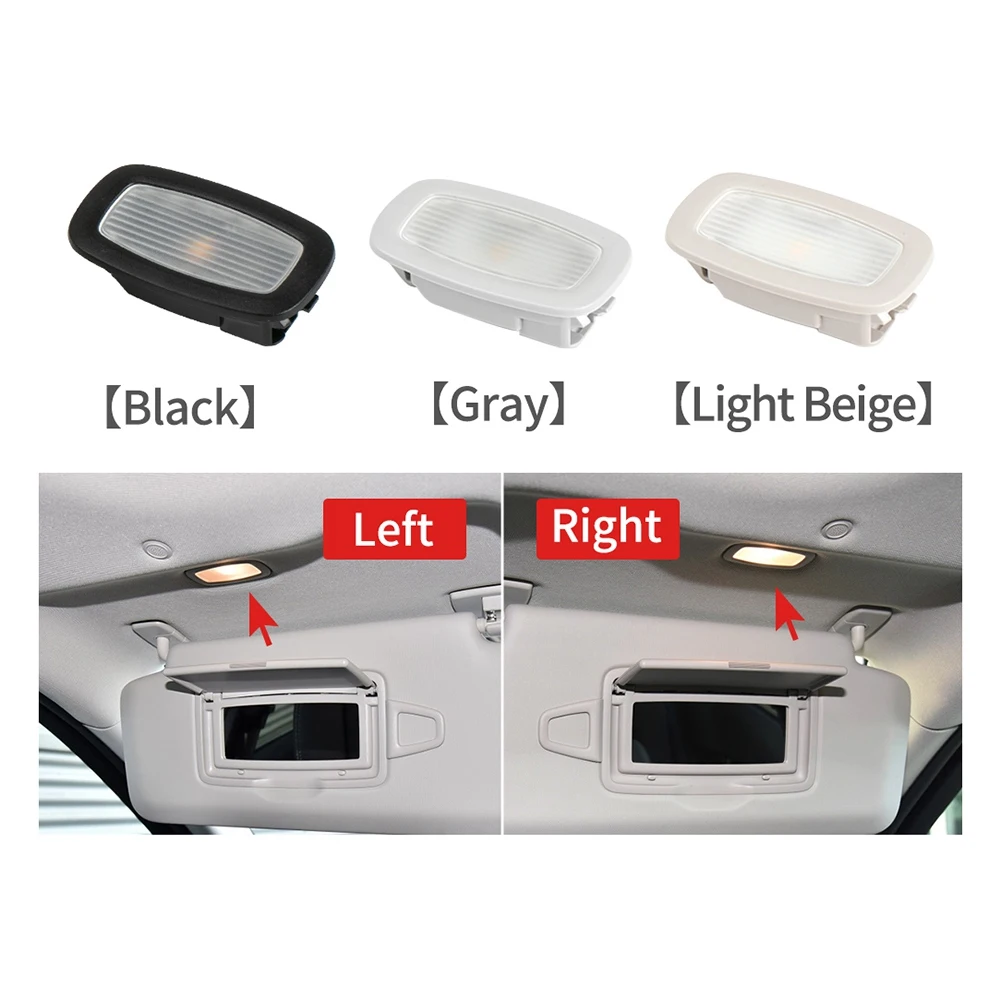 

Car Inner Roof Light Sunvisor Makeup Lamp A00090695048T92 for Mercedes-Benz W205 W253 W213 W222 C200 E260 S300 Beige